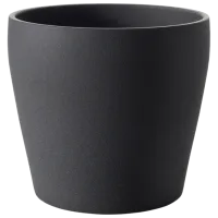 Горшок для цветов Ikea Persillade Черный / Керамика / На подоконник