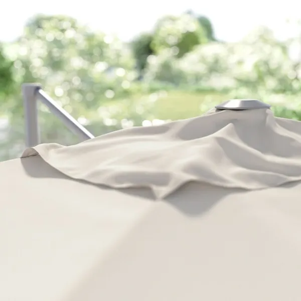 Umbrelă de grădină Ikea Svalon Beige Light Gray photo 2