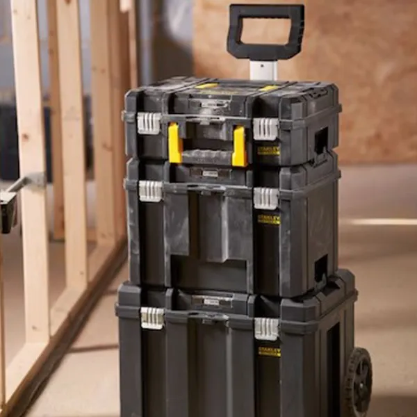 Ящик для инструментов на колесах Stanley PRO-STACK 3 шт. Пластик photo 4 Ящик для инструментов на колесах Stanley PRO-STACK 3 шт. Пластик photo 4