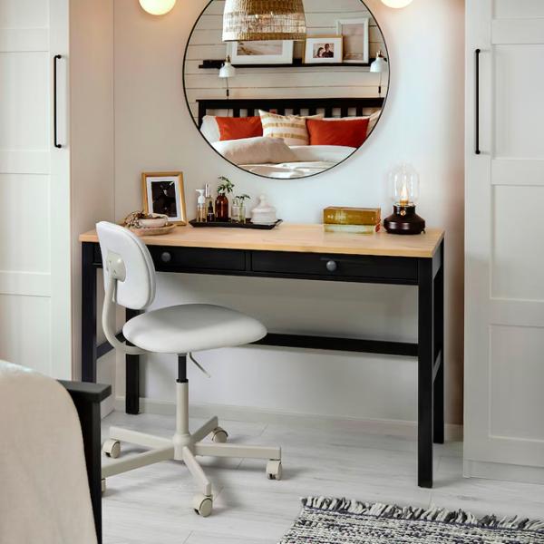 Masă de birou Ikea Hemnes PAL/ Stejar Sonoma photo 2