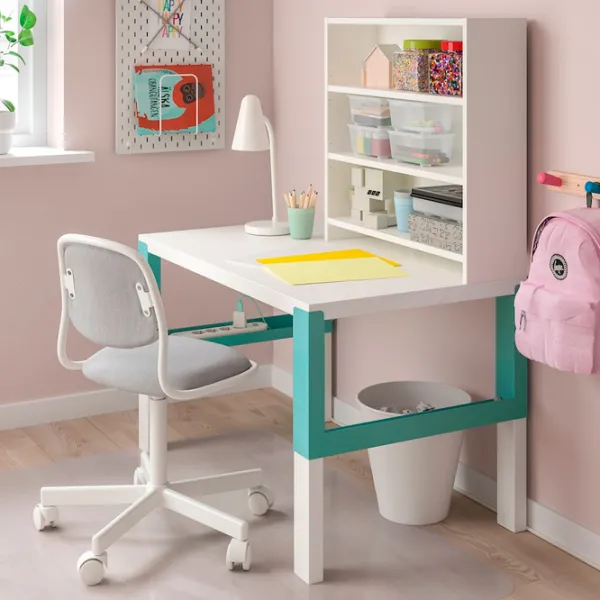 Masă de birou Ikea Pahl MDF/ White photo 2