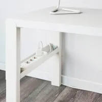 Masă de birou Ikea Pahl MDF/ White photo 3