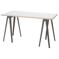 Офисный стол Ikea Lagkapten/Narspel ДСП/ Антрацит