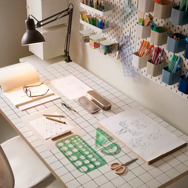 Офисный стол Ikea Lagkapten/Narspel ДСП/ Антрацит photo 3 Офисный стол Ikea Lagkapten/Narspel ДСП/ Антрацит photo 3