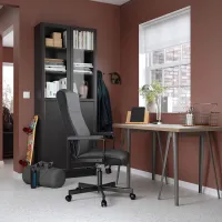 Офисный стол Ikea Lagkapten/Narspel ДСП/ Антрацит photo 7