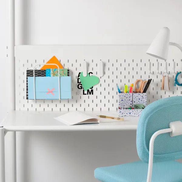 Masă de birou Ikea Vitval Metal/ White photo 2