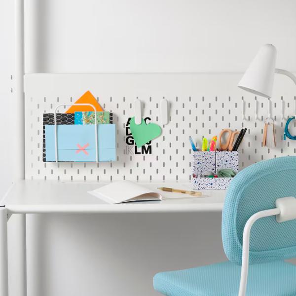 Masă de birou Ikea Vitval Metal/ White photo 2