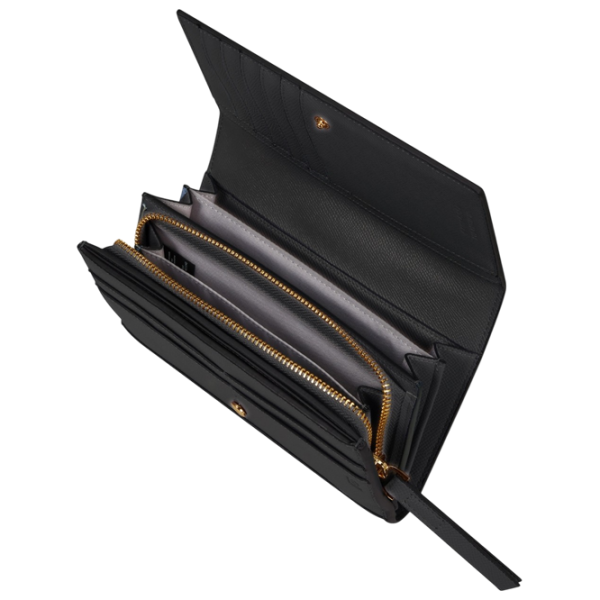Кошелек для женщин Samsonite Chromate SLG Полиуретан / Черный photo 2 Кошелек для женщин Samsonite Chromate SLG Полиуретан / Черный photo 2