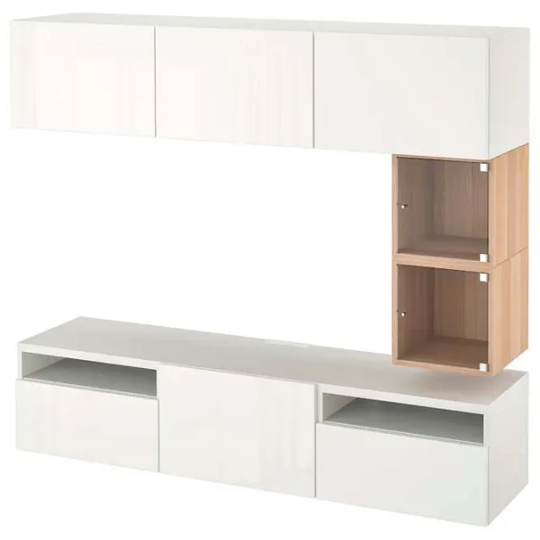 Living Ikea Besta/Eket Modulară / White photo 1 Living Ikea Besta/Eket Modulară / White photo 1