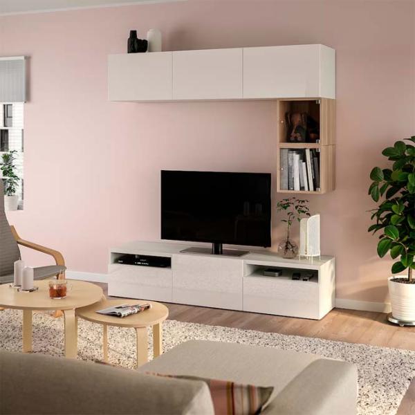 Living Ikea Besta/Eket Modulară / White photo 3 Living Ikea Besta/Eket Modulară / White photo 3