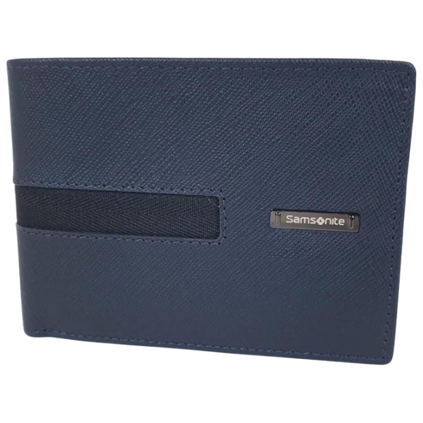 Кошелек для мужчин Samsonite Relyon SLG Натуральная кожа / Синий photo 1 Кошелек для мужчин Samsonite Relyon SLG Натуральная кожа / Синий photo 1