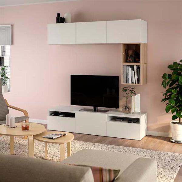 Living Ikea Besta/Eket Modulară / White photo 3 Living Ikea Besta/Eket Modulară / White photo 3