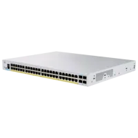 Коммутатор Cisco CBS350-48FP-4G Белый