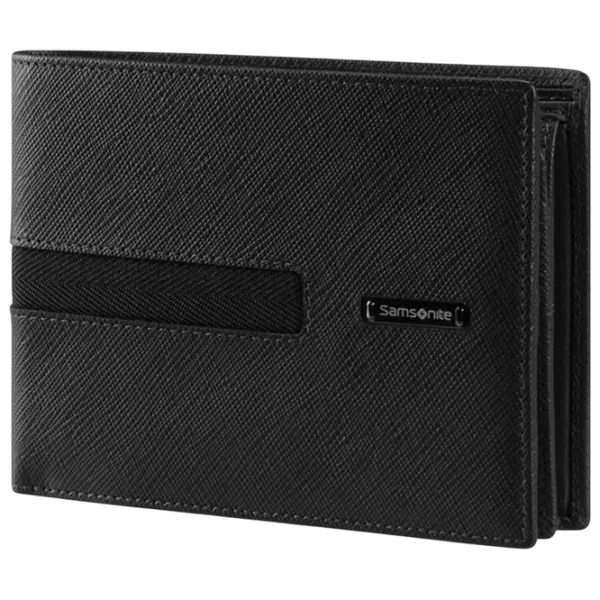 Portmoneu pentru bărbați Samsonite Relyon SLG Piele naturală / Black photo 1 Portmoneu pentru bărbați Samsonite Relyon SLG Piele naturală / Black photo 1