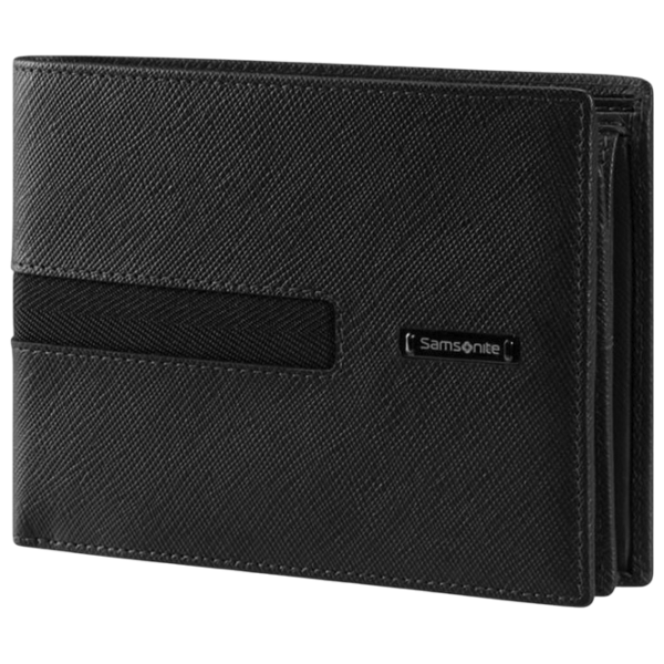 Portmoneu pentru bărbați Samsonite Relyon SLG Piele naturală / Black photo 1 Portmoneu pentru bărbați Samsonite Relyon SLG Piele naturală / Black photo 1