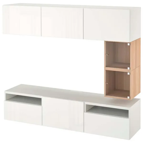 Living Ikea Besta/Eket Modulară / White photo 1 Living Ikea Besta/Eket Modulară / White photo 1