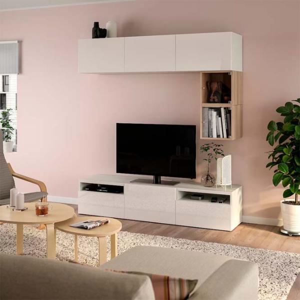 Living Ikea Besta/Eket Modulară / White photo 3 Living Ikea Besta/Eket Modulară / White photo 3