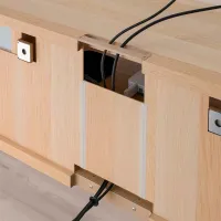 Living Ikea Besta Modulară / Stejar alb photo 8