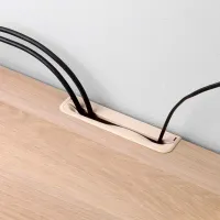 Living Ikea Besta Modulară / Stejar alb photo 9