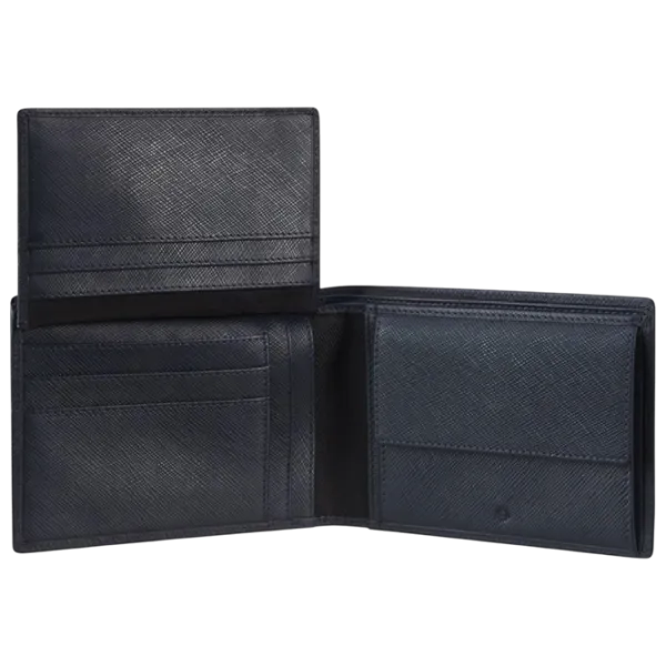 Portmoneu pentru bărbați Samsonite Relyon SLG Piele naturală / Dark Blue photo 4 Portmoneu pentru bărbați Samsonite Relyon SLG Piele naturală / Dark Blue photo 4