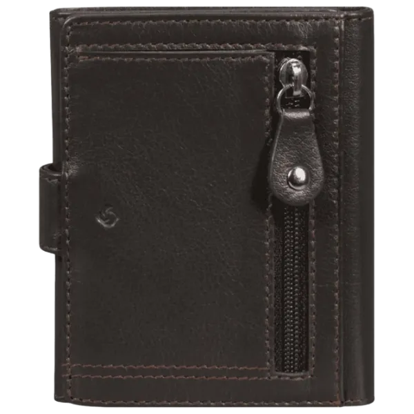 Portmoneu pentru bărbați Samsonite Attack 2 Piele naturală / Dark Brown photo 2 Portmoneu pentru bărbați Samsonite Attack 2 Piele naturală / Dark Brown photo 2