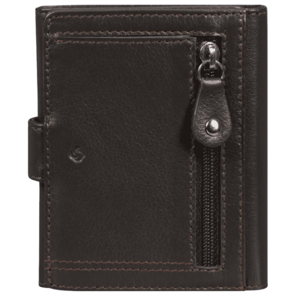 Portmoneu pentru bărbați Samsonite Attack 2 Piele naturală / Dark Brown photo 2 Portmoneu pentru bărbați Samsonite Attack 2 Piele naturală / Dark Brown photo 2