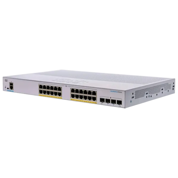 Коммутатор Cisco CBS250-24P-4G Серый photo 1