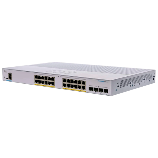 Коммутатор Cisco CBS250-24P-4G Серый photo 1