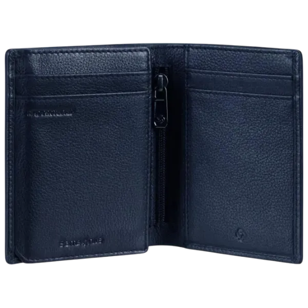 Portmoneu pentru bărbați Samsonite Eluxe SLG Piele naturală / Blue photo 3 Portmoneu pentru bărbați Samsonite Eluxe SLG Piele naturală / Blue photo 3