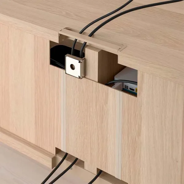 Гостиная Ikea Besta Модульная / Белый дуб photo 5