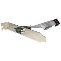 Кабель видео Cablexpert IDC10 + VGA 0.25 м / Черный photo 2