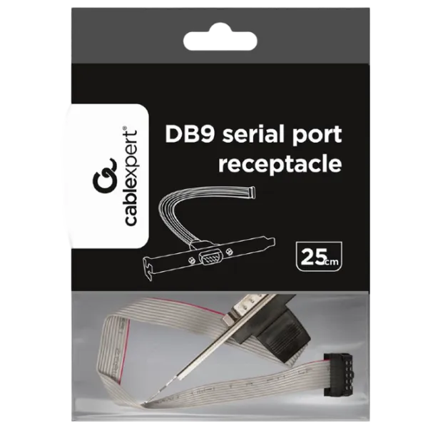 Cablu video Cablexpert IDC10 + VGA 0.25 m / Black photo 3