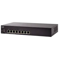 Коммутатор Cisco SF350-08 Черный