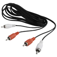 Аудио кабель Gembird RCA + RCA 1.8 м / Черный photo 3