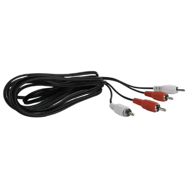 Cablu audio Gembird RCA + RCA 1.8 m / Black photo 4