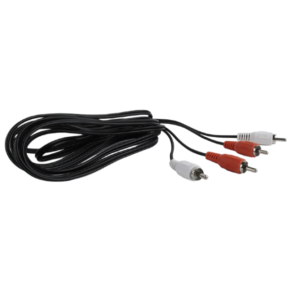 Cablu audio Gembird RCA + RCA 1.8 m / Black photo 4