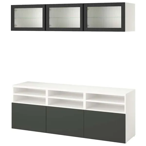Living Ikea Besta/Lappviken/Fallsvik Modulară / White photo 1 Living Ikea Besta/Lappviken/Fallsvik Modulară / White photo 1
