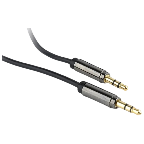 Cablu audio Cablexpert 3.5 mm + 3.5 mm 1 m / Black photo 2