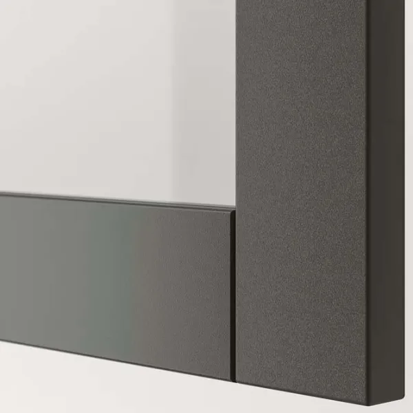 Гостиная Ikea Besta Модульная / Dark grey photo 4