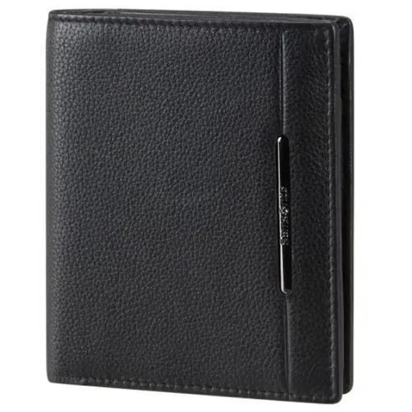 Portmoneu pentru bărbați Samsonite Eluxe SLG Piele naturală / Black photo 1 Portmoneu pentru bărbați Samsonite Eluxe SLG Piele naturală / Black photo 1