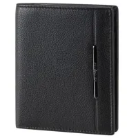 Кошелек для мужчин Samsonite Eluxe SLG Натуральная кожа / Черный