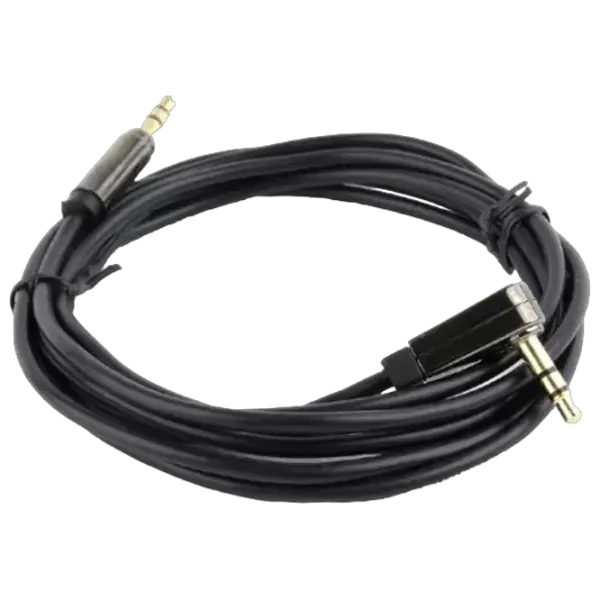 Cablu audio Cablexpert 3.5 mm + 3.5 mm 1.8 m / Black photo 3