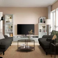 Living Ikea Besta Modulară / White photo 2
