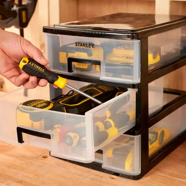 Ящик органайзер Stanley STST40712-1 1 лист Пластик photo 4 Ящик органайзер Stanley STST40712-1 1 лист Пластик photo 4