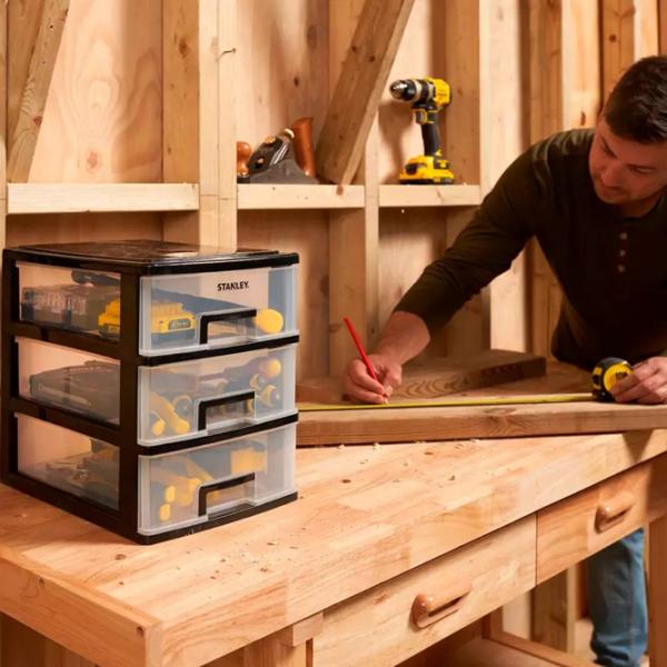 Ящик органайзер Stanley STST40712-1 1 лист Пластик photo 5 Ящик органайзер Stanley STST40712-1 1 лист Пластик photo 5