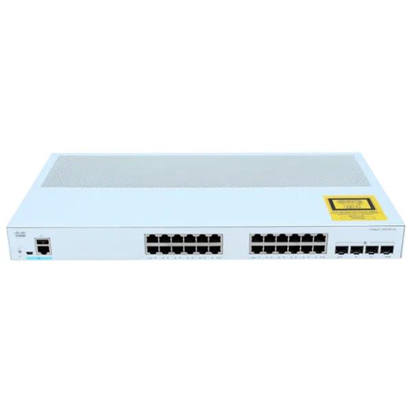 Коммутатор Cisco CBS350-24P-4X Белый photo 1