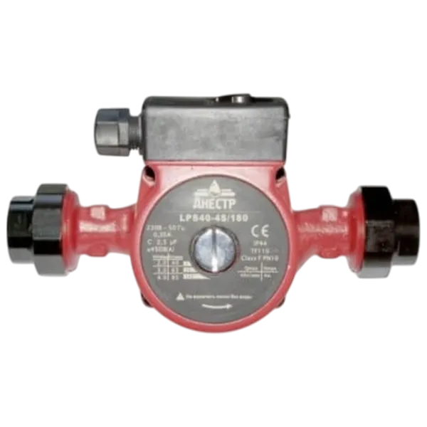 Pompă de circulație Dnestr MPN LPS40-4S/180 Metal / Red photo 2