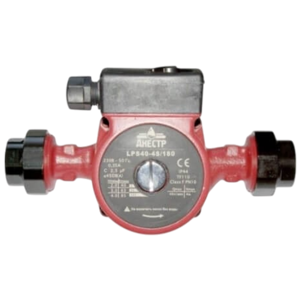 Pompă de circulație Dnestr MPN LPS40-4S/180 Metal / Red photo 2