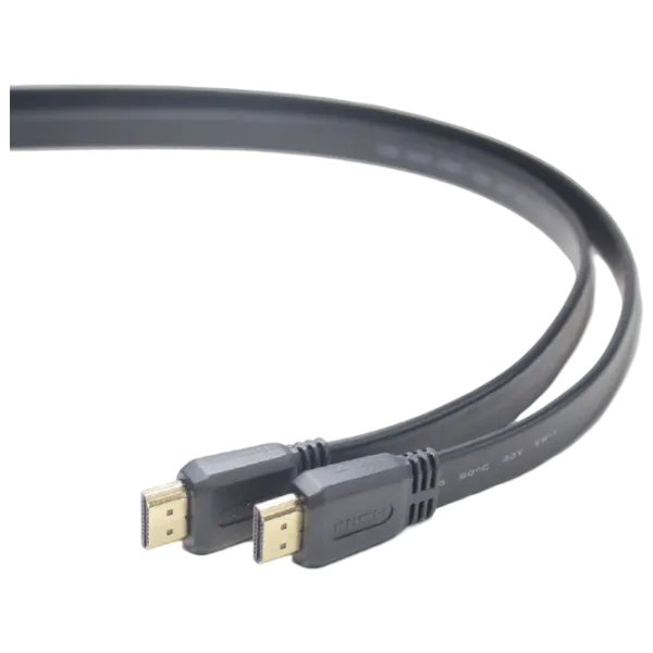 Cablu video Gembird HDMI + HDMI 1 m / Black photo 2 Cablu video Gembird HDMI + HDMI 1 m / Black photo 2