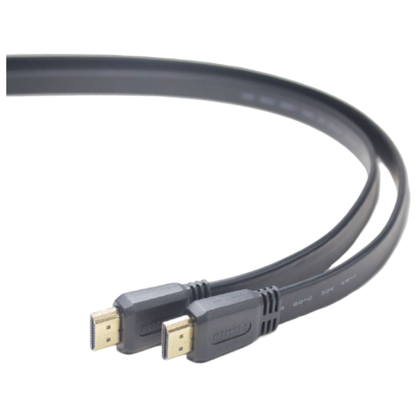 Cablu video Gembird HDMI + HDMI 1 m / Black photo 2 Cablu video Gembird HDMI + HDMI 1 m / Black photo 2